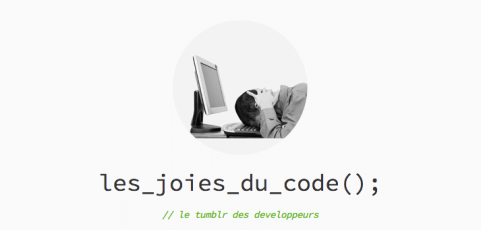 Les joies du code : on aime et on pratique !